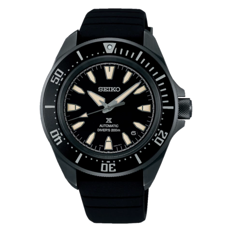 RELÓGIO SEIKO PROSPEX SAMURAI DIVER 200M SRPL15 ALL BLACK