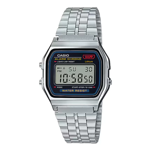 RELÓGIO CASIO PRATA A159WA-N1DF