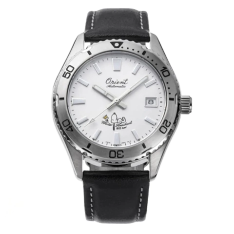 RELÓGIO ORIENT MAKO SNOOPY RA-AC0Q08S30B 75 ANNIVERSARY EDITION