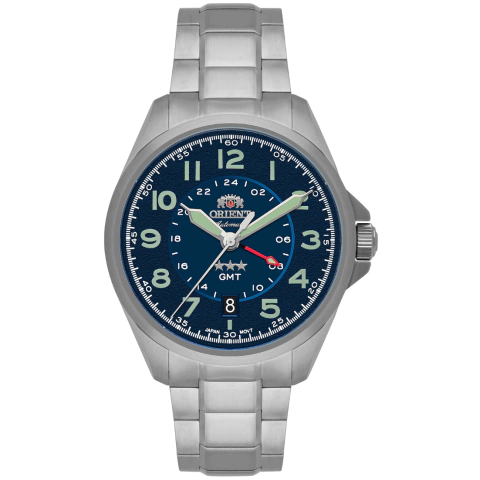 RELÓGIO ORIENT SPORT LAND GMT AUTOMÁTICO 3 ESTRELAS NH3SS017