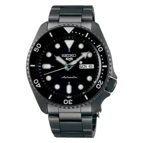 RELÓGIO SEIKO 5 SPORTS ALL BLACK SRPD65B1