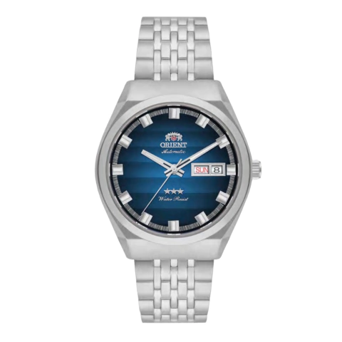 RELÓGIO ORIENT AUTOMÁTICO HERITAGE YN6SS014 AZUL - comprar online
