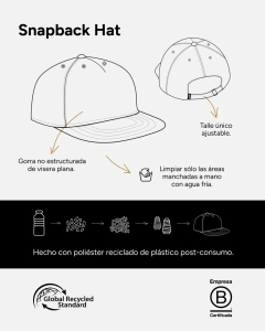 Chicama Snapback Rosa - tienda online