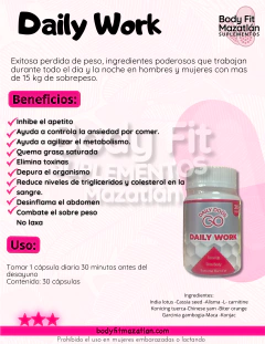 KIT DAILY WORK - Body Fit Mazatlan