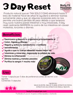 3 DAY RESET (DETOX) en internet