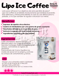 LIPO ICE COFFEE 250gr en internet