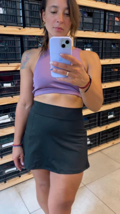 POLLERAS SHORT NEGRA - comprar online