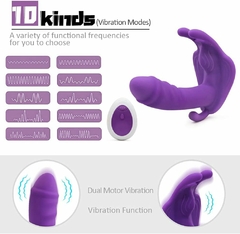 Vibrador Bunny Mariposa Control Remote - Taboo69 Congreso