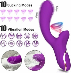 Vibrador Succionador 2 en 1 en internet