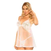 Babydoll + Tanga Tul Pasionel