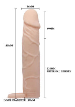 Pretty Love Penis Sleeve 7"