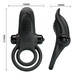 Pretty Love Vibrating Penis Ring - tienda online