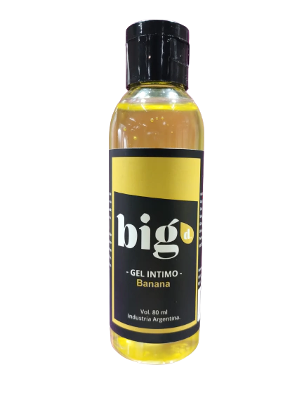 Dr Big Gel Lubricante Banana 80ml