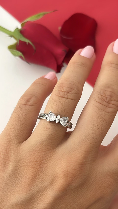 Anel Laço Cravejado Inspiração - comprar online