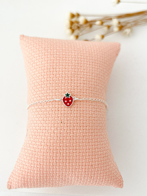 Pulseira Infantil Morango - comprar online