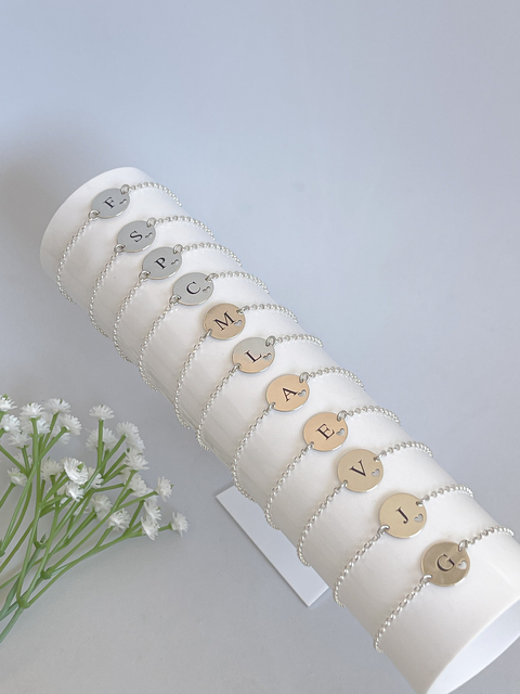 Pulseira Personalizada Inicial