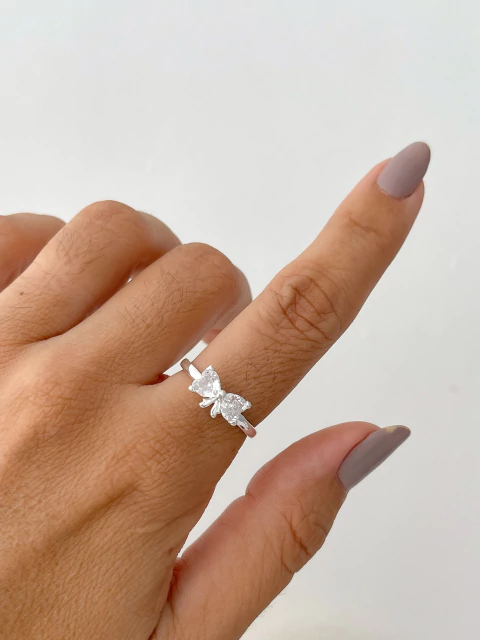 Anel Laço Zircônia - comprar online