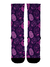 MEIA DIVERTIDA CAVEIRA PINK NEON FRENTE