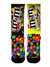 Meia Engraçada - M&M´s Frente