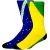 MEIA PERSONALIZADA BRASIL DUO PES