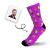 Meia Personalizada Com Foto  namorado PE roxo