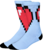 MEIA PERSONALIZADA CORACAO NERD PES