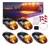 Cab Light Luzes De Teto F250 Ram S10 Ranger L200 Hilux