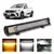 Barra De Led 72 Leds 234w 36cm Dual Color Modo Strobo