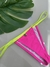 Calcinha biquíni marquinha rosa e neon - comprar online