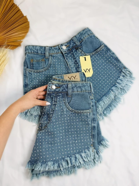 Short Jeans Bia