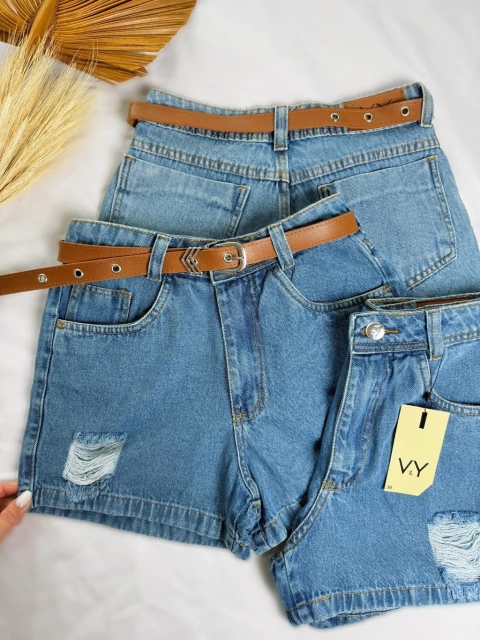 Short Jeans Feminino Mom Catarina