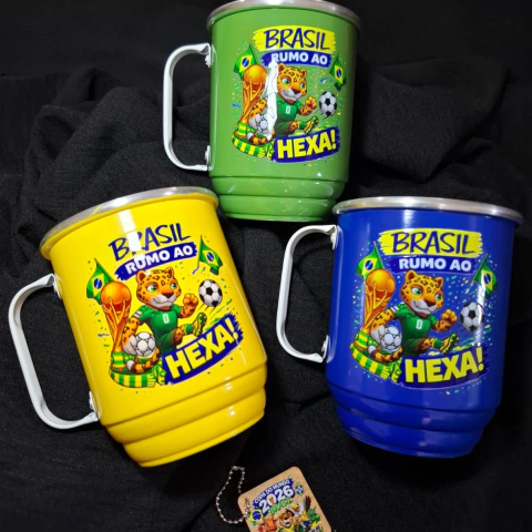 CANECA CHOPP 600ML/350ML • TEMA COPA DO MUNDO 2026