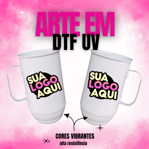 50 Caneca Personalizada DTF UV - 600 ml - comprar online
