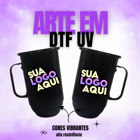 15 Caneca Personalizada DTF UV - 600 ml - comprar online