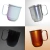 Kit 50 Caneca Alumínio 350 ml - Cobre, branco, Preto fosco