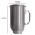 Imagem do Kit 100 Caneca Alumínio Branca/Preto fosco/Alumínio - Personalizada 600 ml