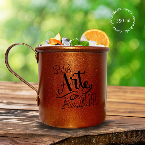 kit 90 Caneca Moscow Mule - Personalizada arte 1 ou 2 lados - comprar online