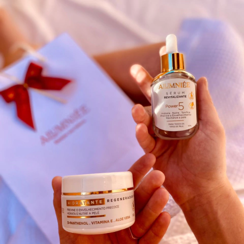 Kit Jovial - Hidratante Regenerador Facial 50g + Sérum Revitalizante Facial 30ml - comprar online