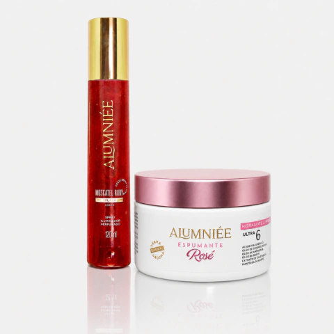 Kit Body Splash Moscatel RUBY 120 Ml + Hidratante Ultra 6 250 Ml