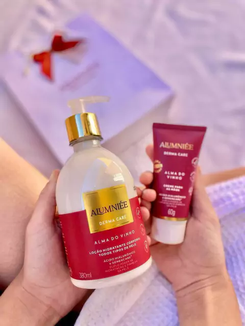 Kit Essência do Vinho - Hidratante Corporal Essência do Vinho 380ml + Hidratante de mãos Alma do Vinho 60ml - comprar online