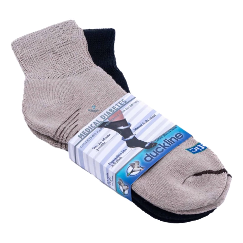 12 Pares Tines Caballero Algodón Duck