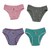 12 Piezas Pantaleta Calzones Bikini Niña Algodón Vaquero - comprar en línea