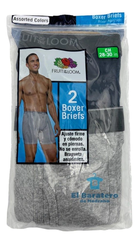 Fruit Of The Loom Boxer 2 Pack Caballero Mod Bb7601m