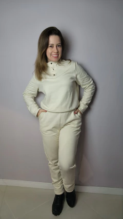 Conjunto feminino de moletom Veneza na internet