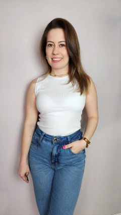 Regata Canelada Beija Cós - loja online