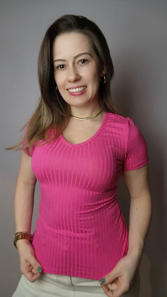 Imagem do Blusa canelada clássica