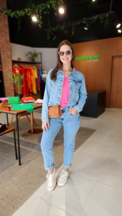 Jaqueta Jeans feminina com elastano - SURRADO CLOTHES