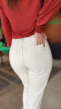 Calça feminina de Linho com bolso faca e amarração frontal - SURRADO CLOTHES
