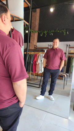 Imagem do Camiseta Polo masculina malha Tech