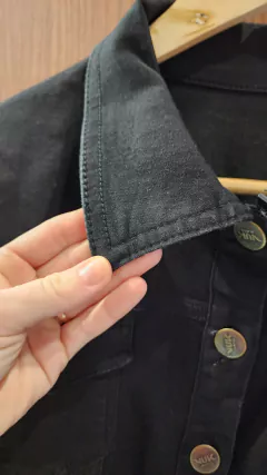 JAQUETA de SARJA feminina PRETA